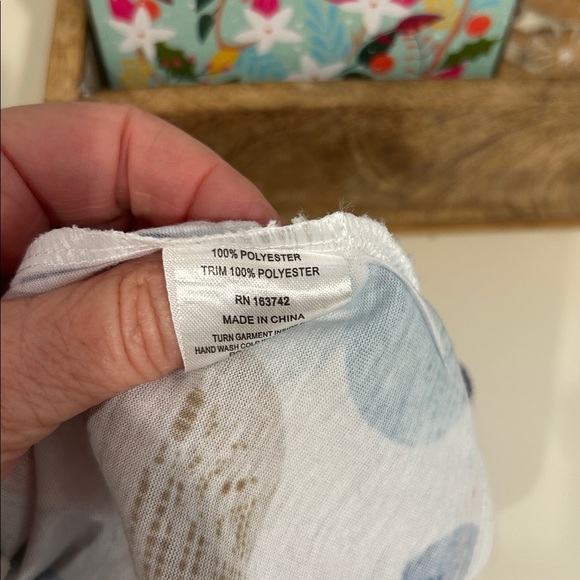 Milano Women's Short Sleeve Tee - Pink,Blue and White - Picture 9 of 9